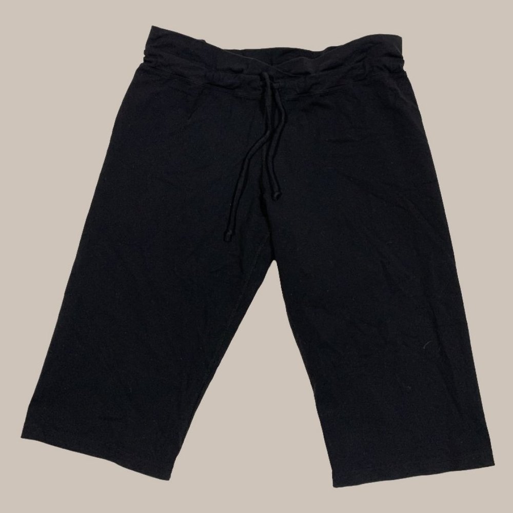 Prana Women Black Cropped Yoga Pants